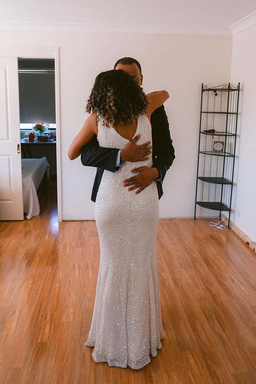 Bride Getting Ready
