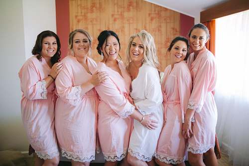 Bride Getting Ready