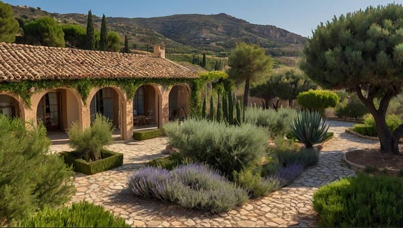 How to create a luxurious Mediterranean garden oasis