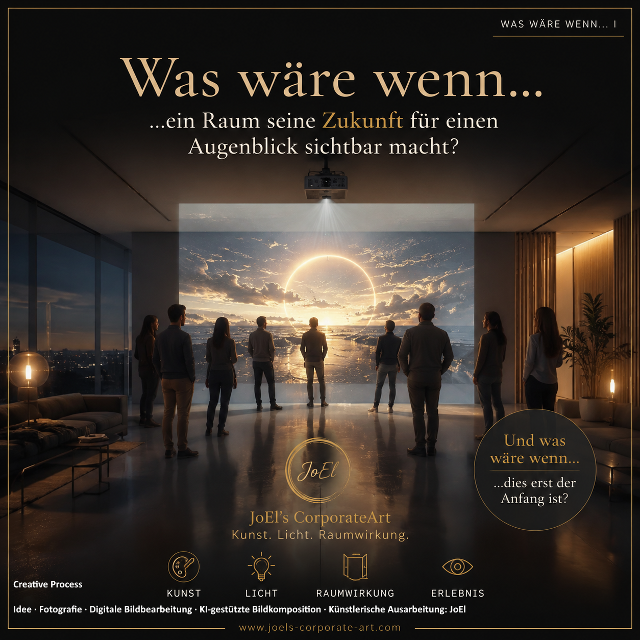 JoEl&rsquo;s CorporateArt | Digitale Kunst & Raumwirkung
