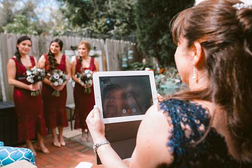 Bride Getting Ready