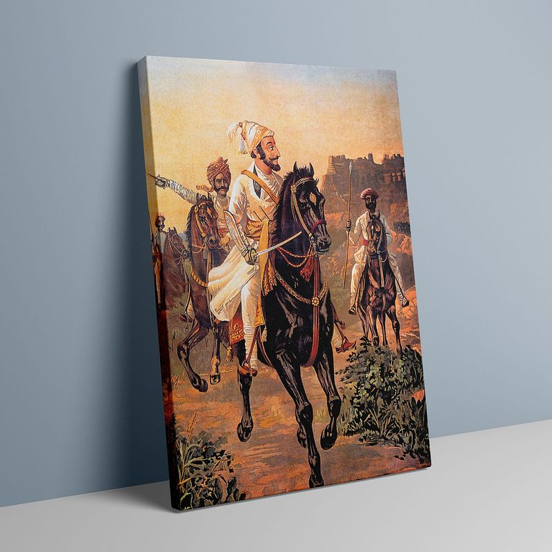 Chhatrapati Shivaji Maharaj by Raja Ravi Verma
