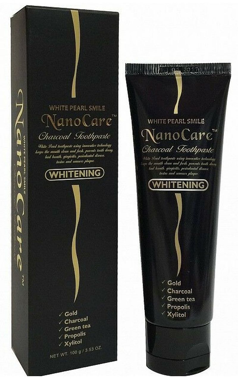 Nano Care Charcoal Silver Toothpaste  Toothpaste