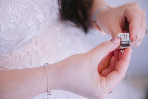 Bride Getting Ready