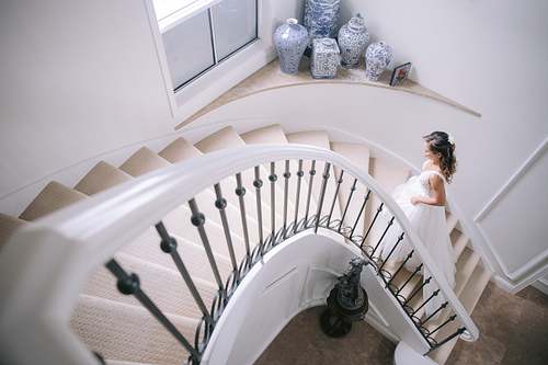 Bride Getting Ready