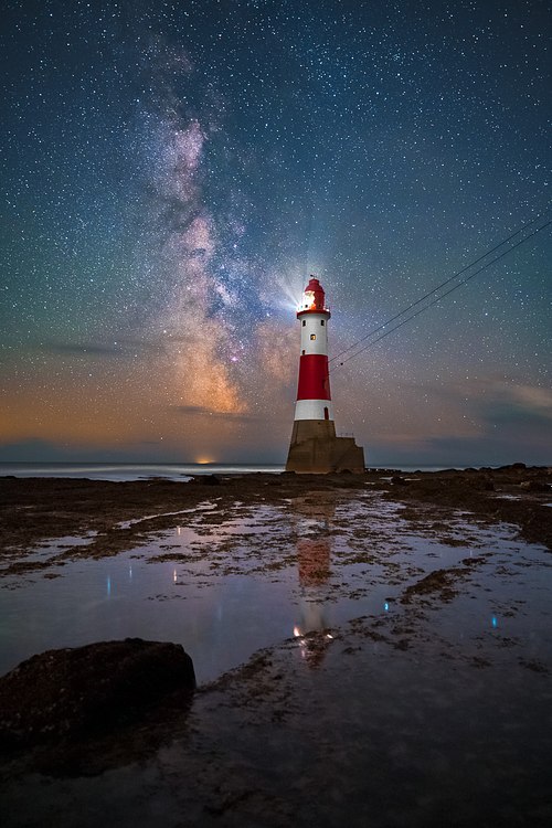 Milky Way over the Beachy Head Lighthouse