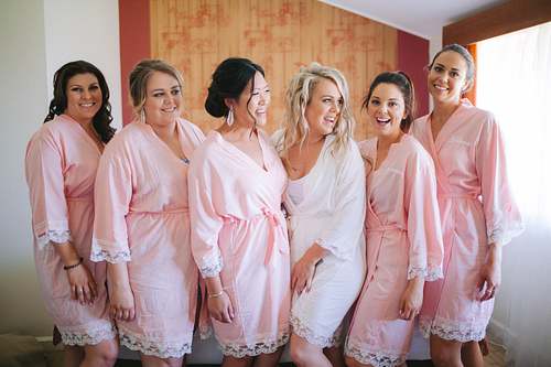 Bride Getting Ready
