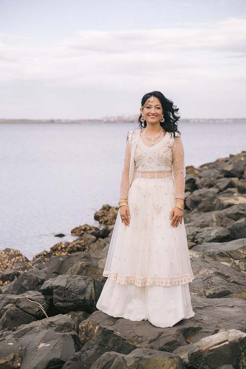 Wedding Photo at Cook Park Rock Jetty, Brighton Le Sands