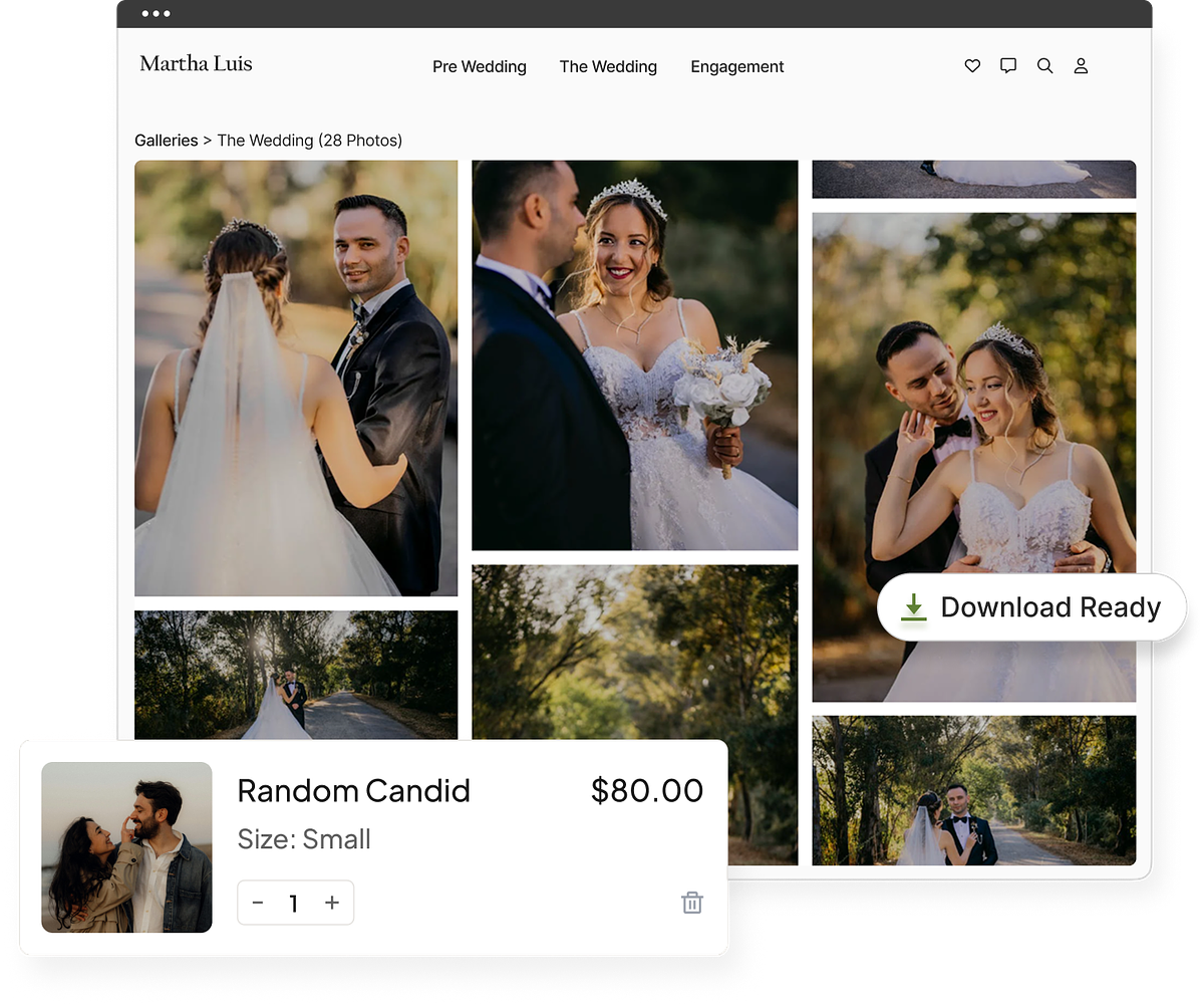 A Pixpa photography portfolio with a built-in store selling prints