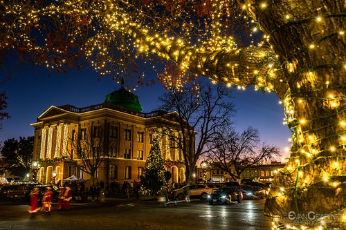 Courthouse at Christmas
