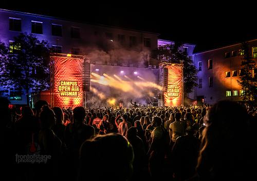 Die deutsche Rap-Band TIEFBASSKOMMANDO auf dem 25. Campus Open Air in Wismar 2025.