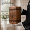 Personalized Wooden Memorial Urn Box