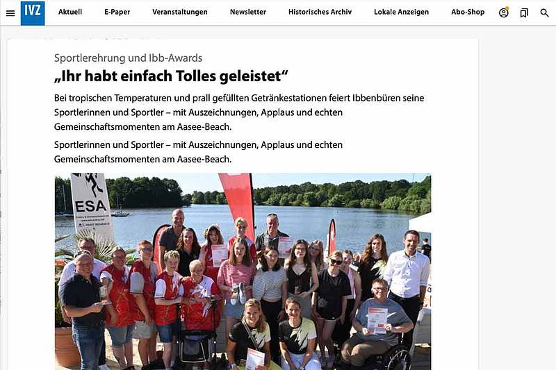 Ibb Sports Awards 2026: Ibbenb&uuml;rener Kickers Ladies werden ausgezeichnet