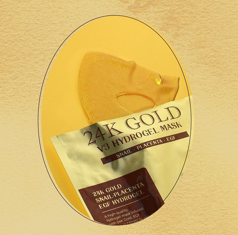 LAMELIN 24 K Gold V3 Hydrogel Mask