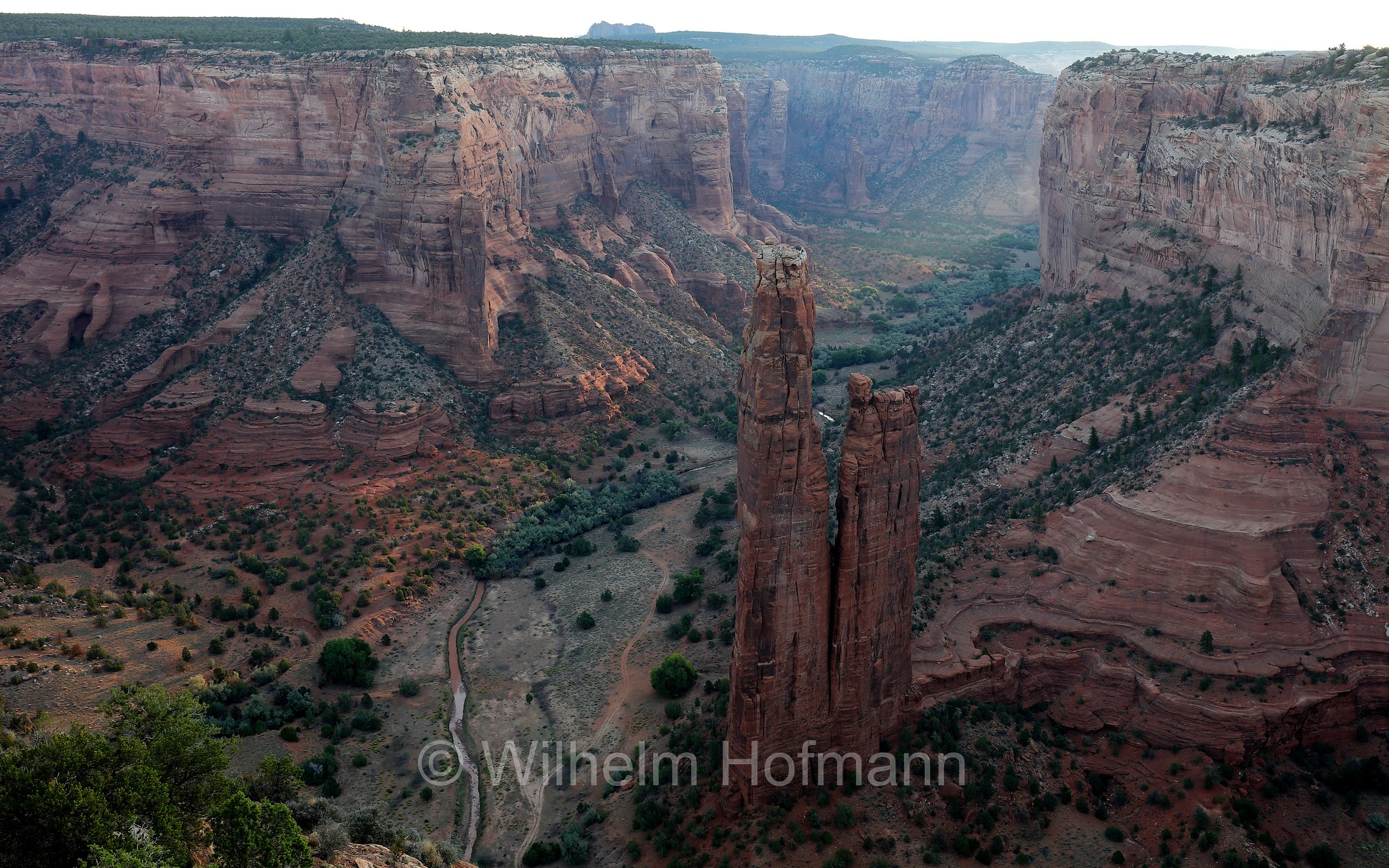 Spider Rock, Canyon de Chelly, Canyon de Chelly National Monument, Arizona, USA