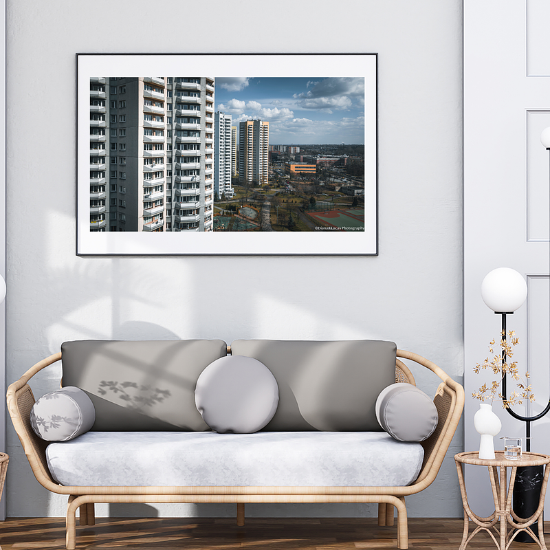 THE ONE - AERIAL PRINTS - "The Block" - LIMITED EDITION 5 of 5