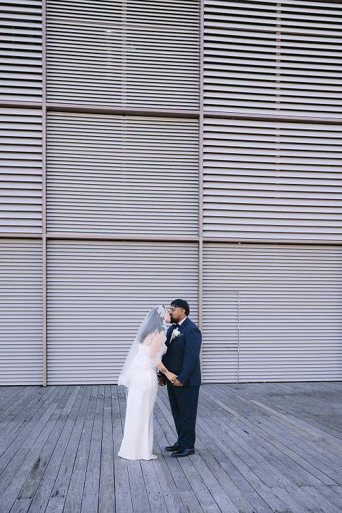 Bride and Groom's First Look