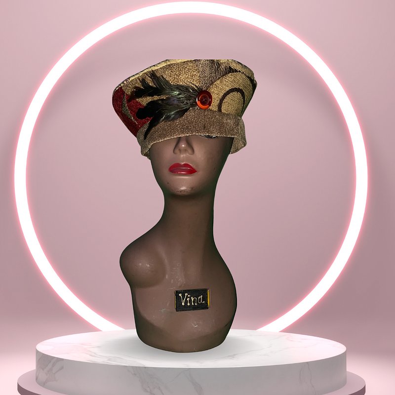 Multicolored Brimless Hat