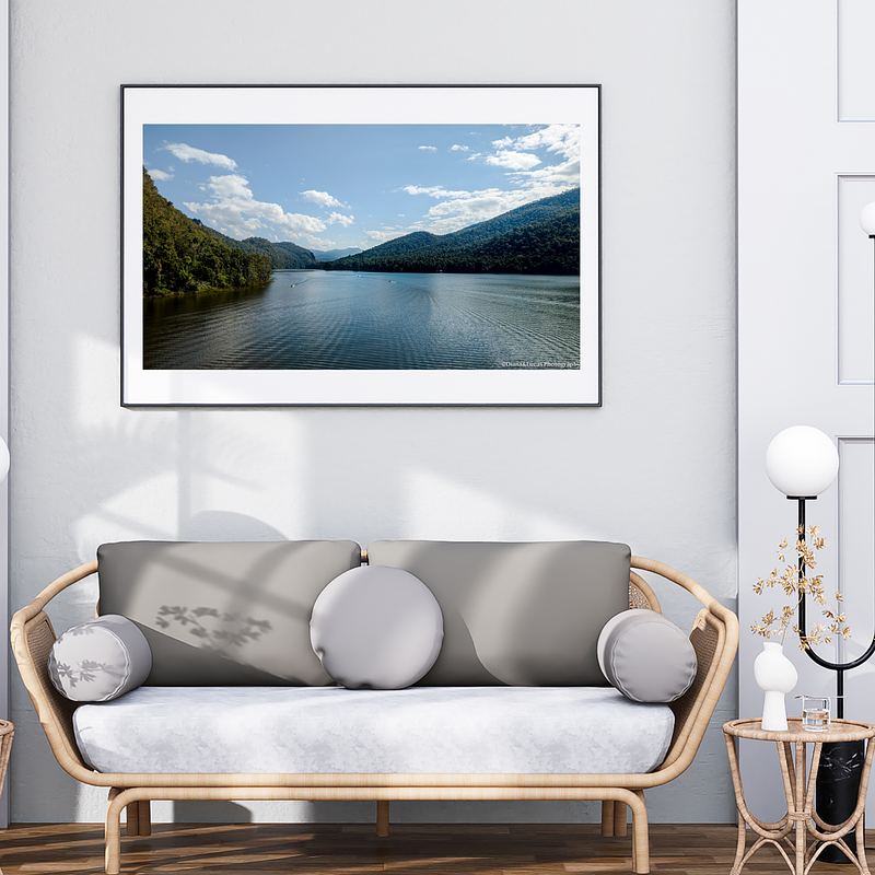THE ONE AERIAL PRINTS - "Between the Hills" - LIMITED EDITION 5 of 5