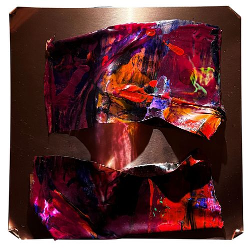 Harrington's work begins with random intent &mdash; creating conditions where chance, intuition and structure coexist, then discovering the result upon completion.