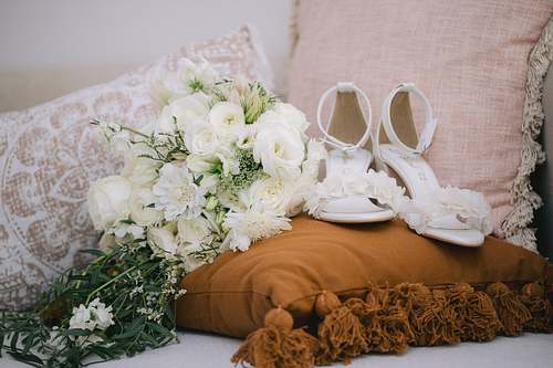 Bride Getting Ready