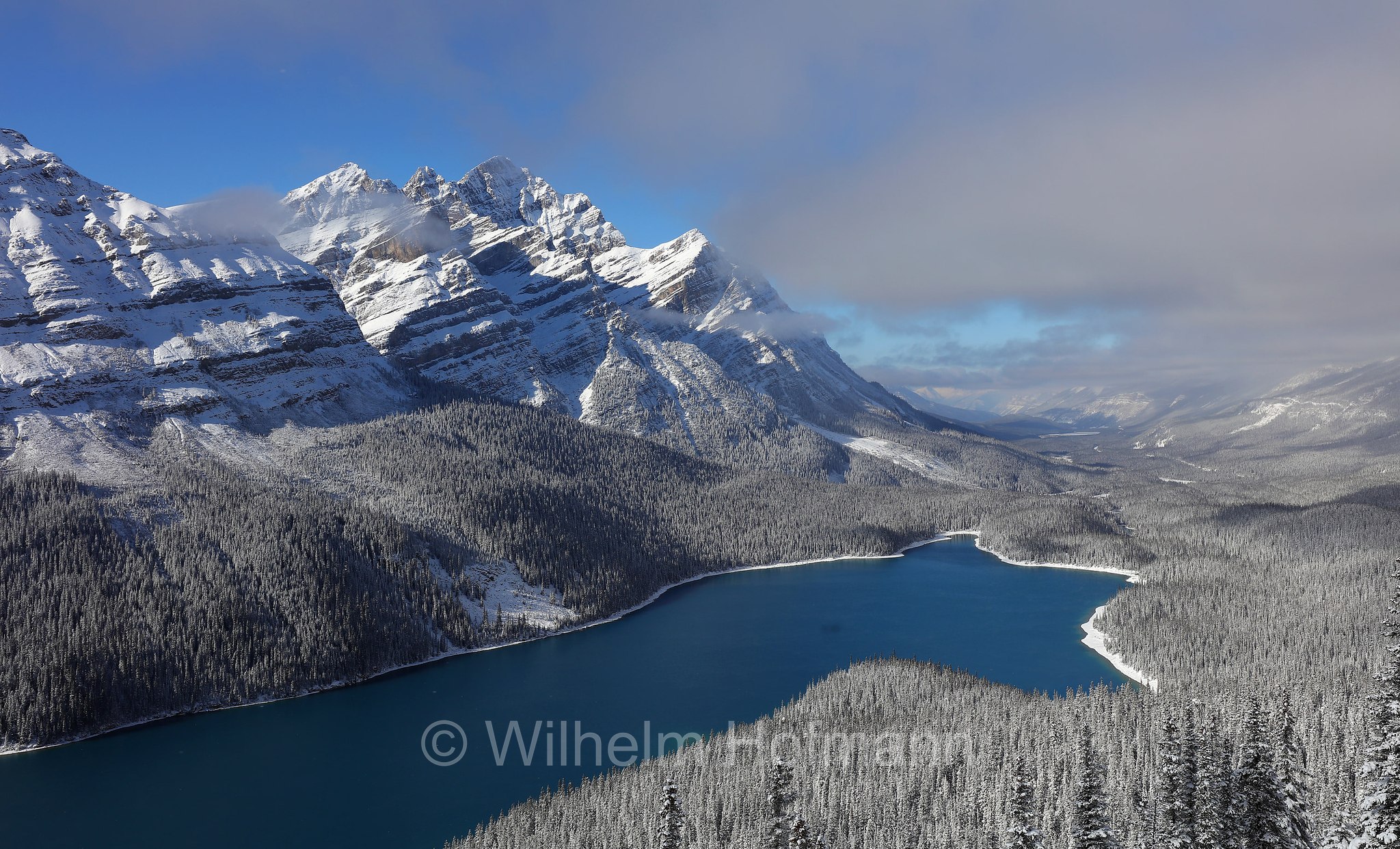 Peyto Lake, Lago Peyto, Banff National Park, Banff-Nationalpark, Parco nazionale Banff, Alberta, Canada, Kanada