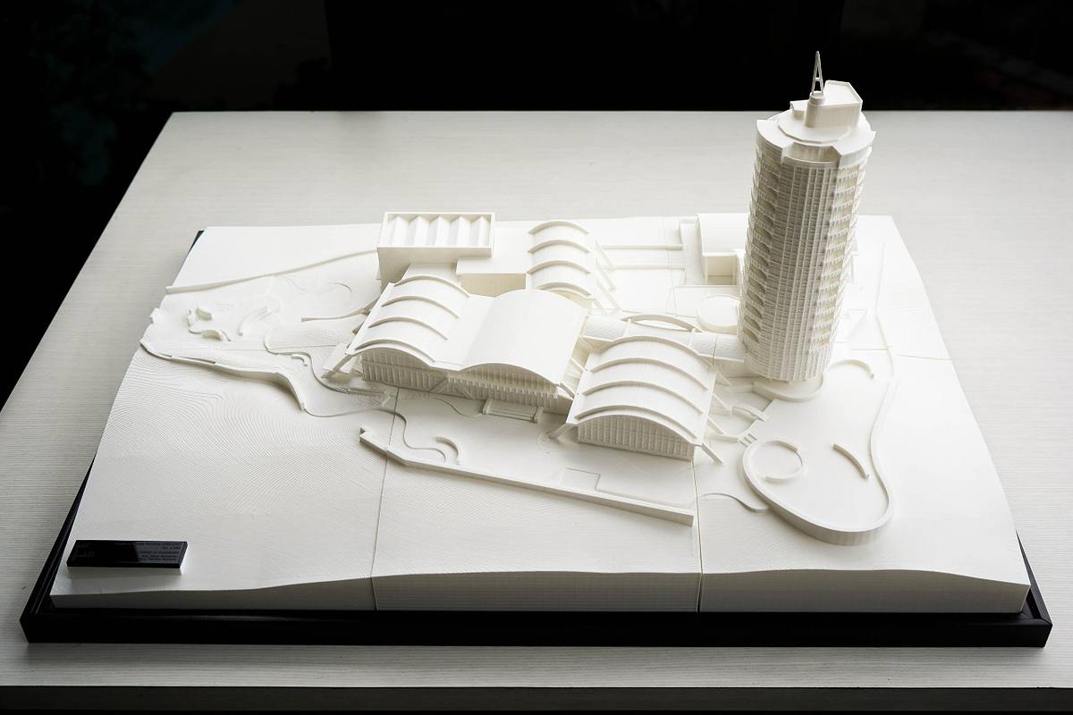 hotel humboldt maqueta impresion 3d arquitectura moderna venezuela