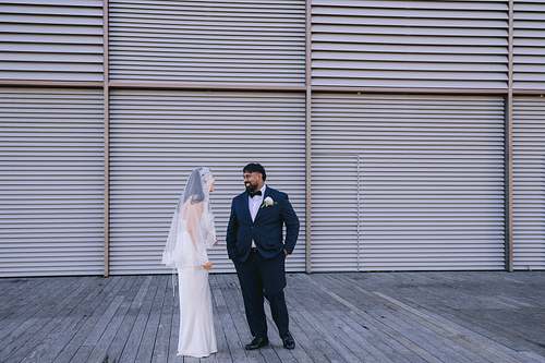 Bride and Groom's First Look