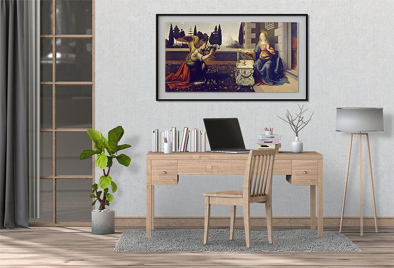 The Divine Message – Leonardo da Vinci’s Early Masterpiece of The Annunciation