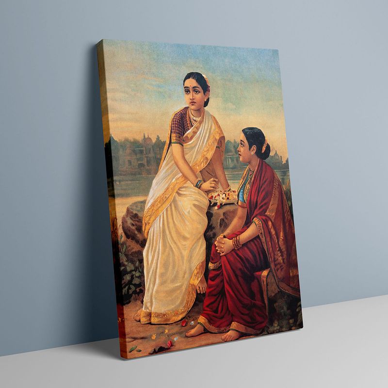 Radha – A Timeless Masterpiece by Raja Ravi Varma