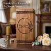 Personalized Engraved Wood Urn Box