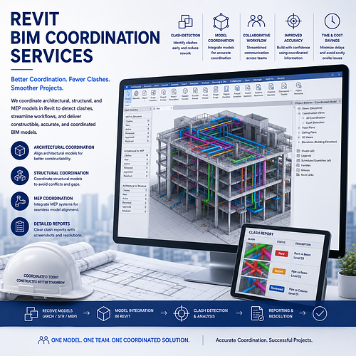 Revit BIM Coordination Services