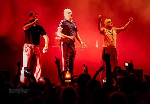 Die deutsche Rap-Band TIEFBASSKOMMANDO auf dem 25. Campus Open Air in Wismar 2025.