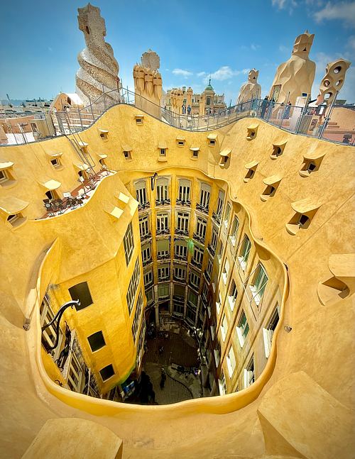 Casa Milà (La Pedrera) . Barcelona . Spain