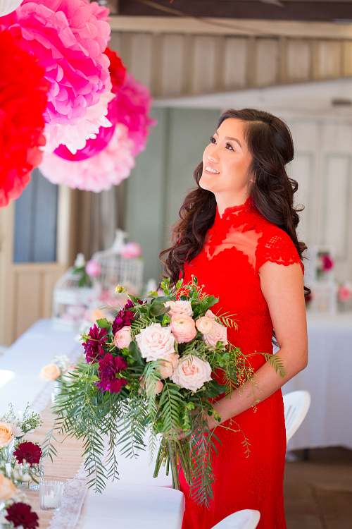 Bride Getting Ready
