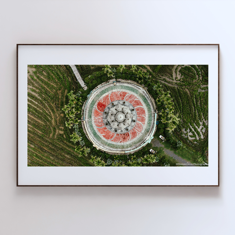 THE ONE - AERIAL PRINTS - "Sacred Round" - LIMITED EDITION 5 of 5