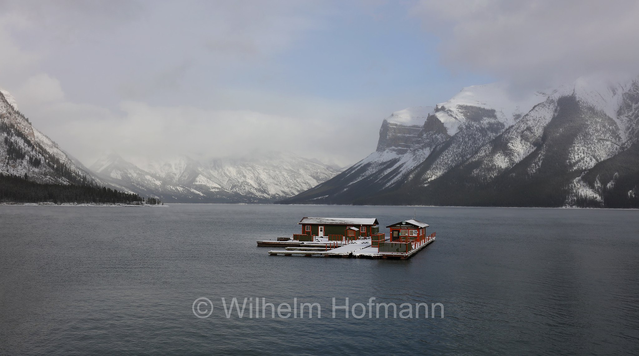 Lake Minnewanka, Lago Minnewanka, Banff National Park, Banff-Nationalpark, Parco nazionale Banff, Alberta, Canada, Kanada