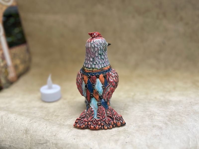 Sommer bird, mini-sculpture