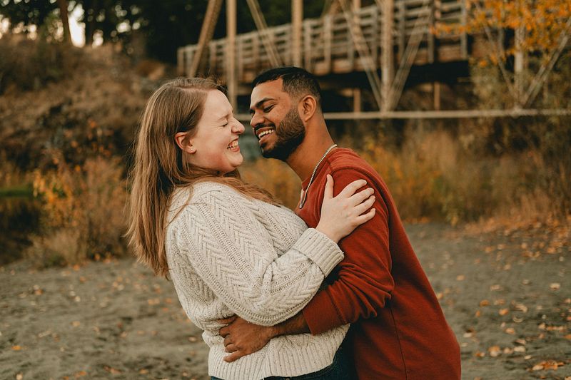 Beautiful Deep Creek Engagement | Spokane WA, Engagement Session