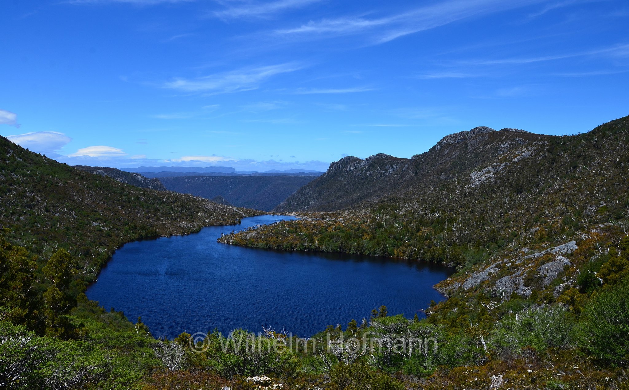 Lake Hanson, Lake Rodway Track, Cradle Mountain National Park, Cradle Mountain-Lake St Clair National Park, Cradle-Mountain-Lake-St.-Clair-Nationalpark, Parco nazionale del monte Cradle-lago St Clair, Tasmania, Tasmanien, Australia, Australien