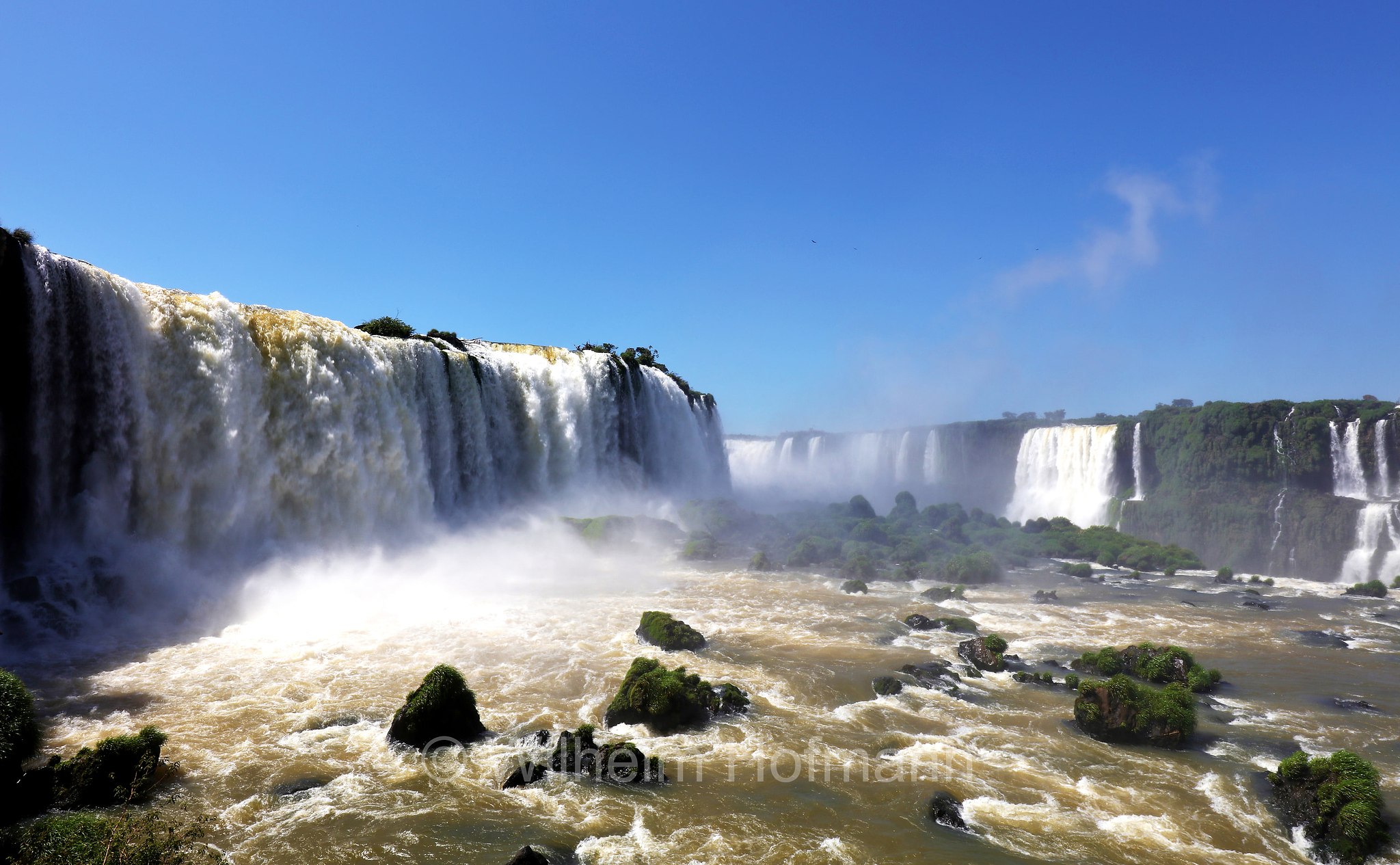 Iguazú Falls, Iguaçu Falls, Iguazú-Wasserfälle, cascate dell'Iguazú, Cataratas del Iguazú, Cataratas do Iguaçu, Chororõ Yguasu, Paraná, Brazil, Brasil, Brasile, Brasilien