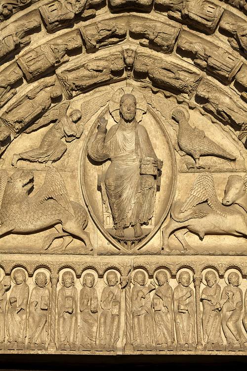 chartres, cathedrale,gothique, sculpture, portail royal