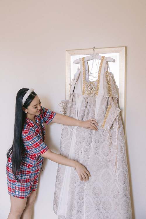 Bride Getting Ready