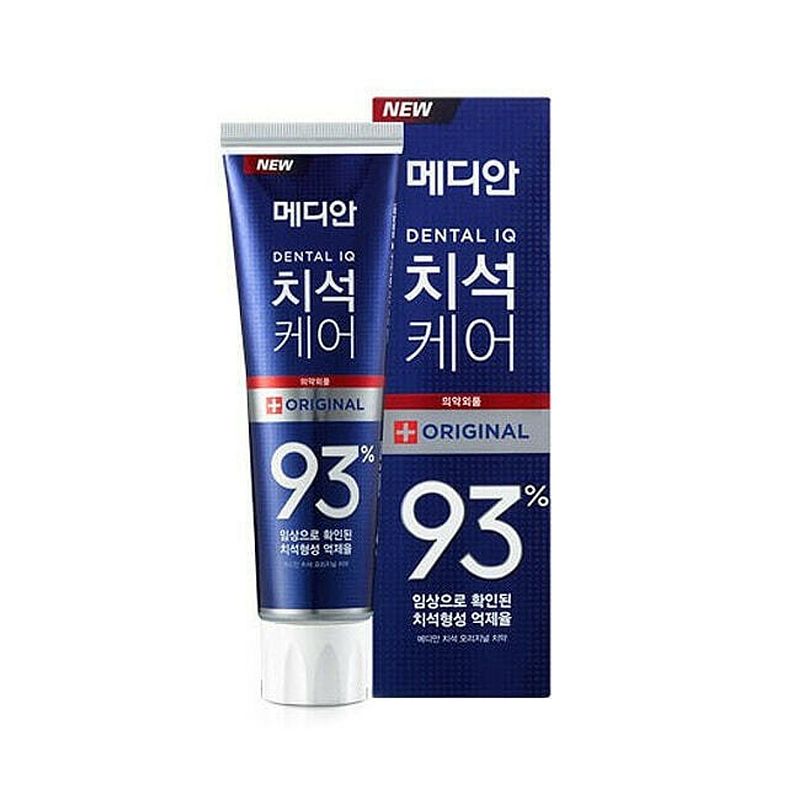 Median 93% Median 93% Original toothpaste