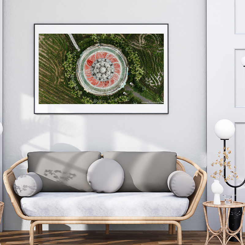 THE ONE - AERIAL PRINTS - "Sacred Round" - LIMITED EDITION 5 of 5