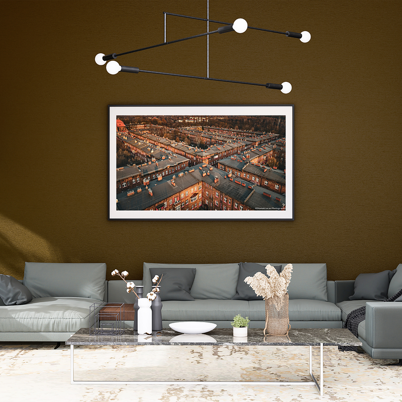 COLLECTION - FROM ABOVE HORIZONTAL - "The Red Rhythm" - LIMITED EDITION 10 of 10