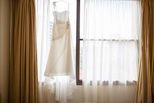 Bride Getting Ready