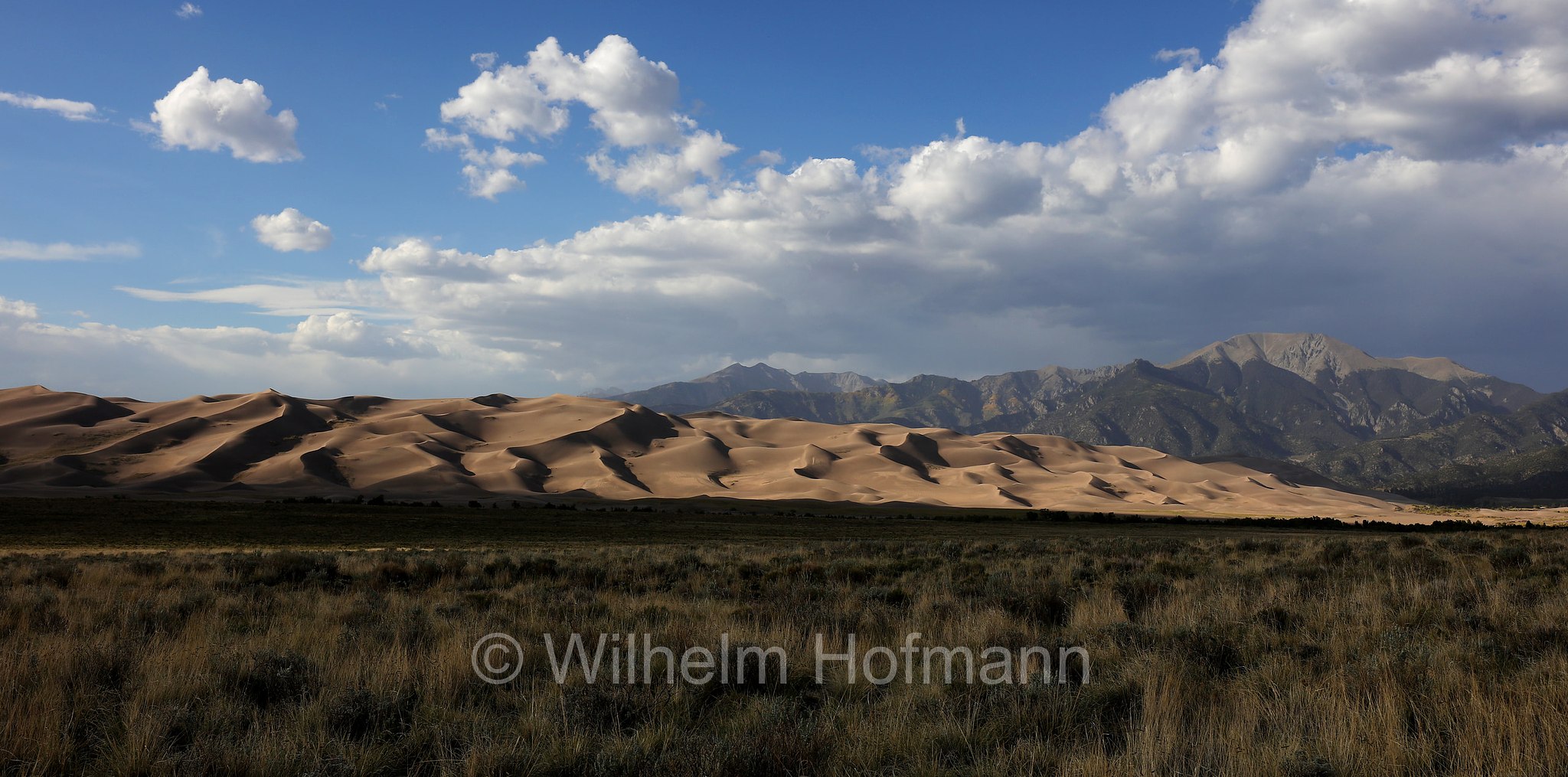 Great Sand Dunes National Park, Great-Sand-Dunes-Nationalpark, parco nazionale e riserva delle grandi dune di sabbia, Colorado, USA