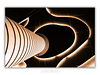 COLLECTION - URBAN GEOMETRY HORIZONTAL - "Organic Curves" - LIMITED EDITION 10 of 10