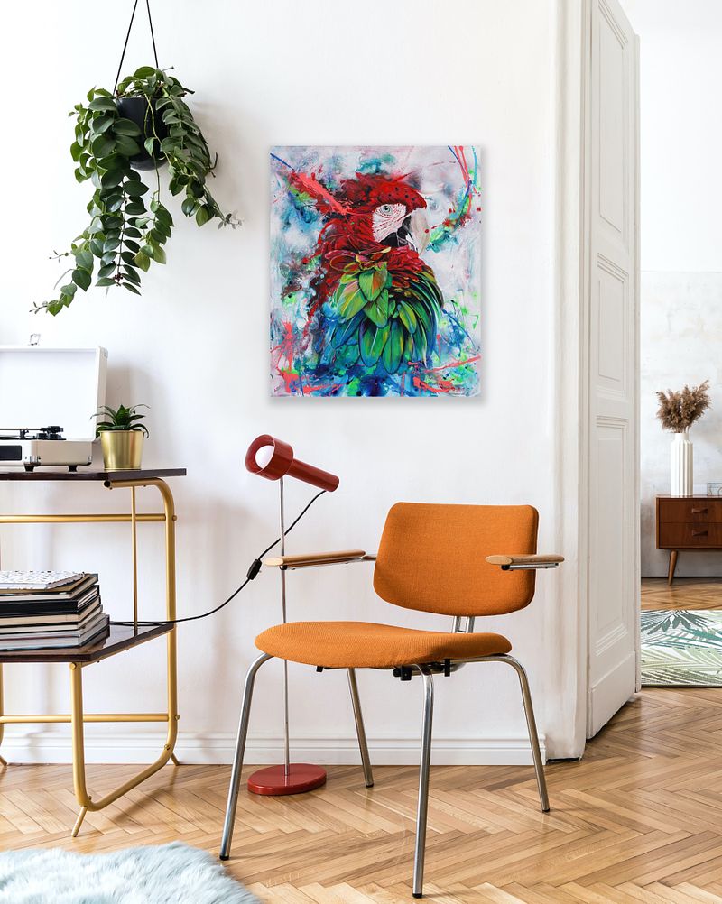 Colourful Spirit - This painting is in France